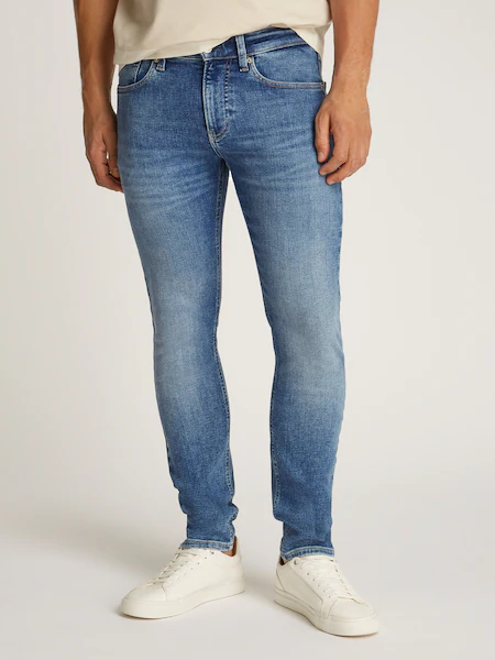 Bild von Calvin Klein Jeans Stretch-Jeans »SKINNY«, Coinpocket, Logostickerei