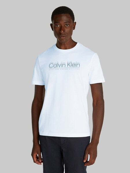 Bild von Calvin Klein T-Shirt »CP-DOUBLE LOGO T-SHIRT«, mit großem Logoschriftzug