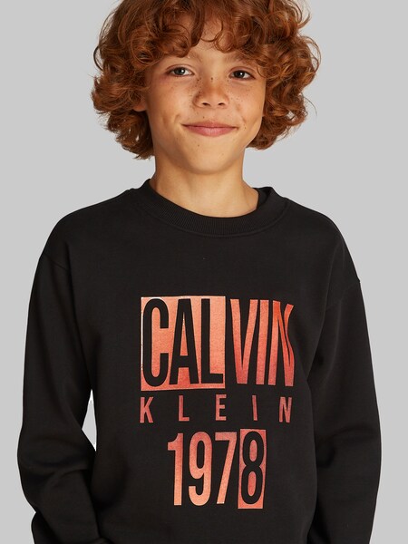 Bild von Calvin Klein Jeans Sweatshirt »GRADIENT GRAPHIC CN«, mit großem Logodruck