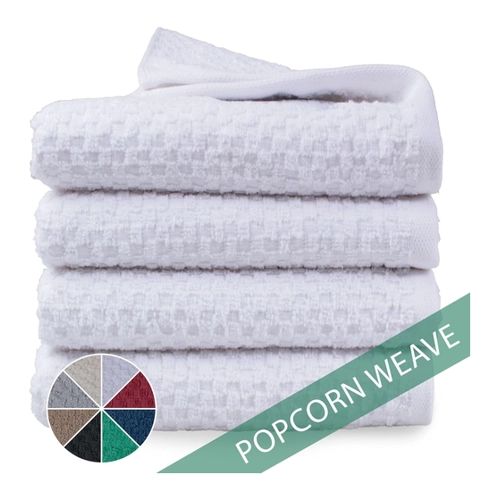 Bild von DoubleDry Handtücher Set - Popcorn Weave Kollektion