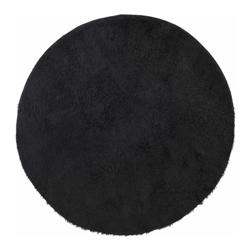 Bild von vidaXL Teppich Shaggy Hochflor NAVARRA Hellgrau 120x120 cm Polyester