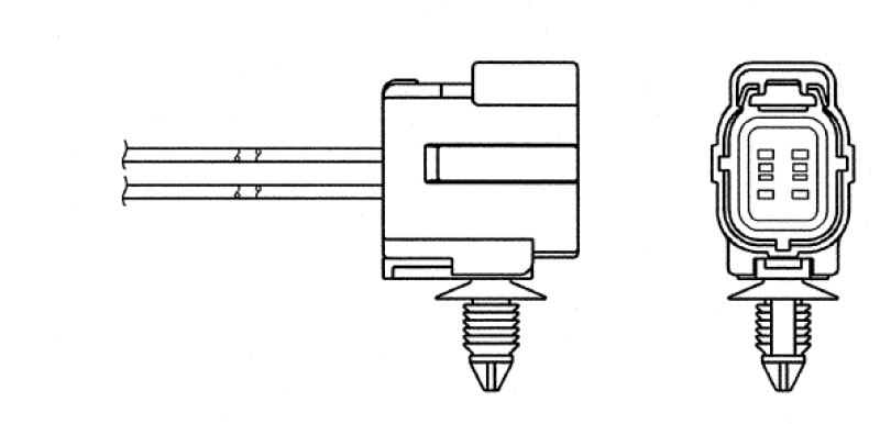Bild von NGK 1743 Lambdasonde Regelsonde, Lambda Sensor 4 MAZDA: 5