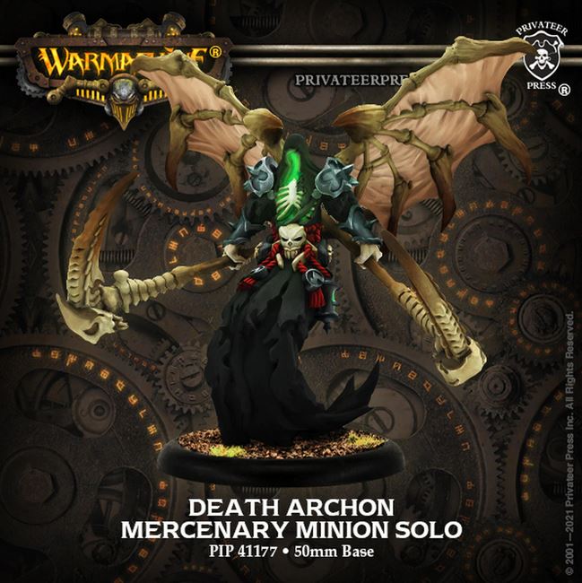 Bild von Mercenary Death Archon Solo Warmachine PIP41177 Mercs