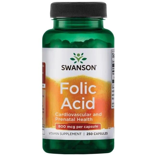 Bild von Swanson Folsäure 800mcg