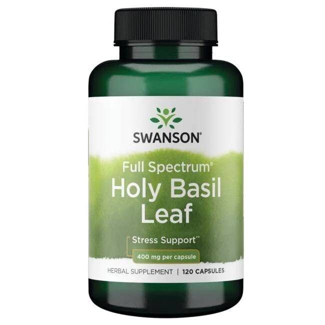 Bild von SWANSON Heiliges Basilikumblatt 400 mg