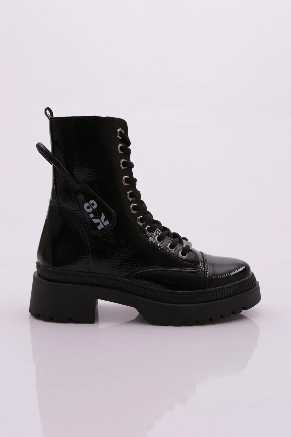 Bild von DGN K9085 Modell Schnürstiefel für Damen - 40