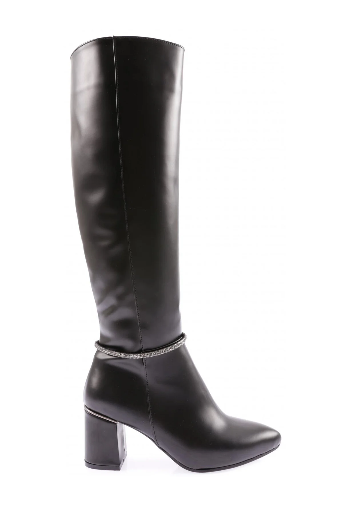 Bild von DGN -22k Stiefel Mit Kettenabsatz für Damen - 37