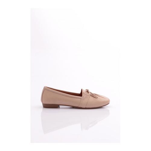 Bild von DGN Ballerinas Modell 133 – Kordelzug-detail für Damen in Beige