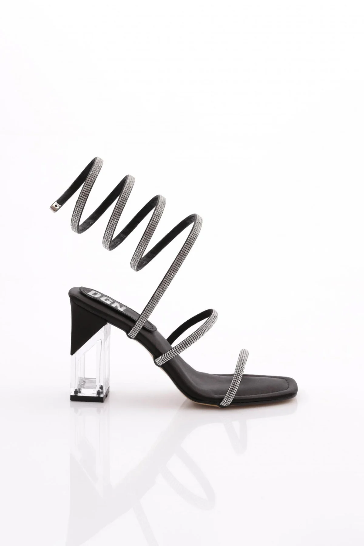 Bild von DGN 2024 – Kordel-knöchelwickel-abendschuhe Mit Absatz für Damen - 39