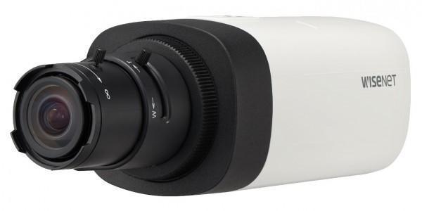 Bild von Hanwha QNB-6002 Boxkamera ind. 2MP PoE IR (1920 x 1080 Pixels), Netzwerkkamera, Schwarz, Beige