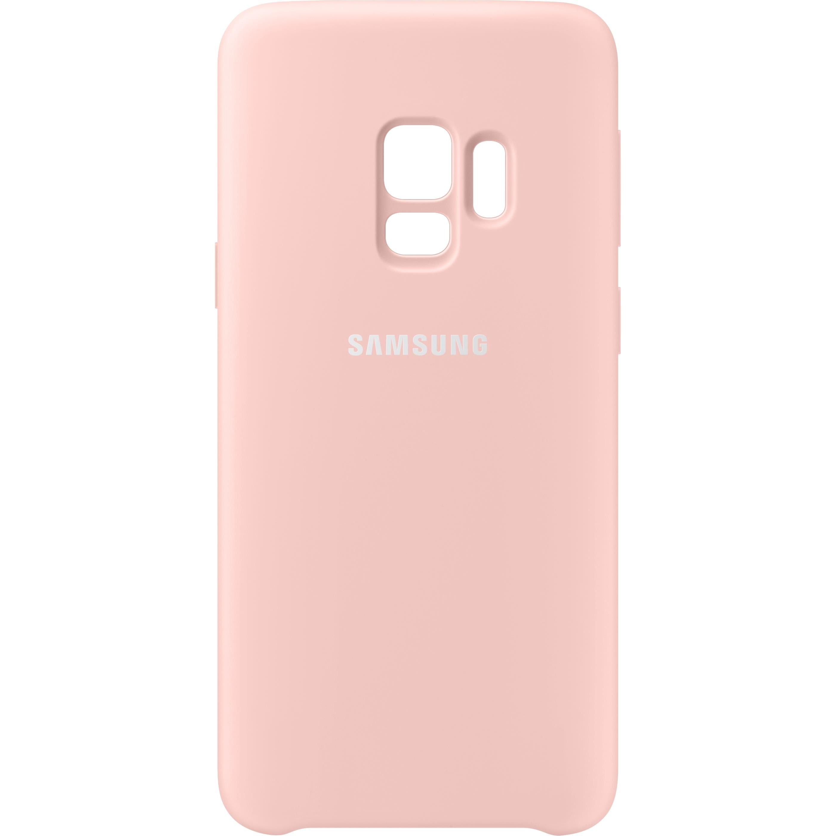 Bild von Samsung Silicone Cover (Samsung Galaxy S9), Smartphone Hülle, Pink