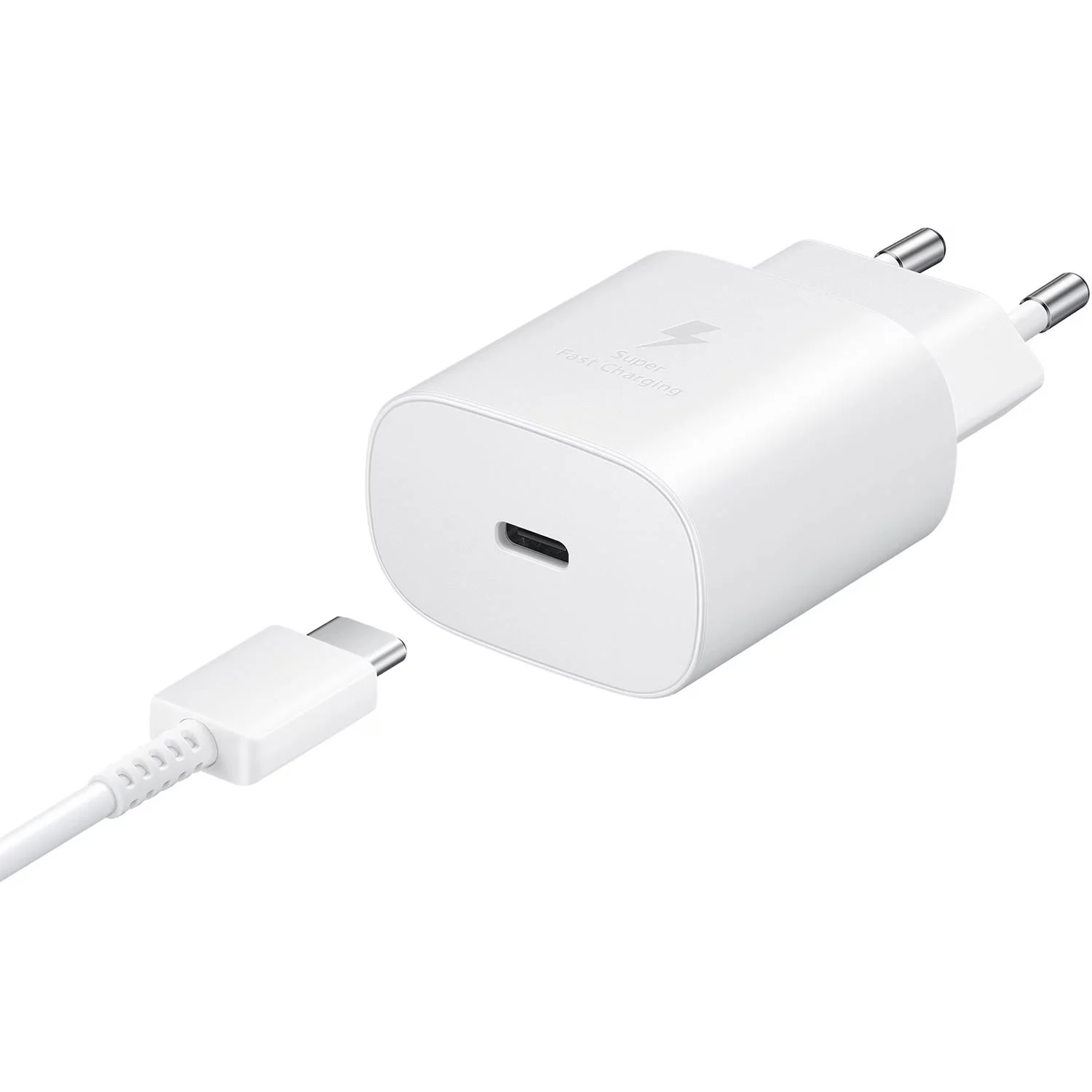 Bild von Samsung EP-TA800 - Netzteil - 25 Watt - 3 A - Ultra Fast Charge (USB-C) - weiß (EP-TA800XWEGWW)