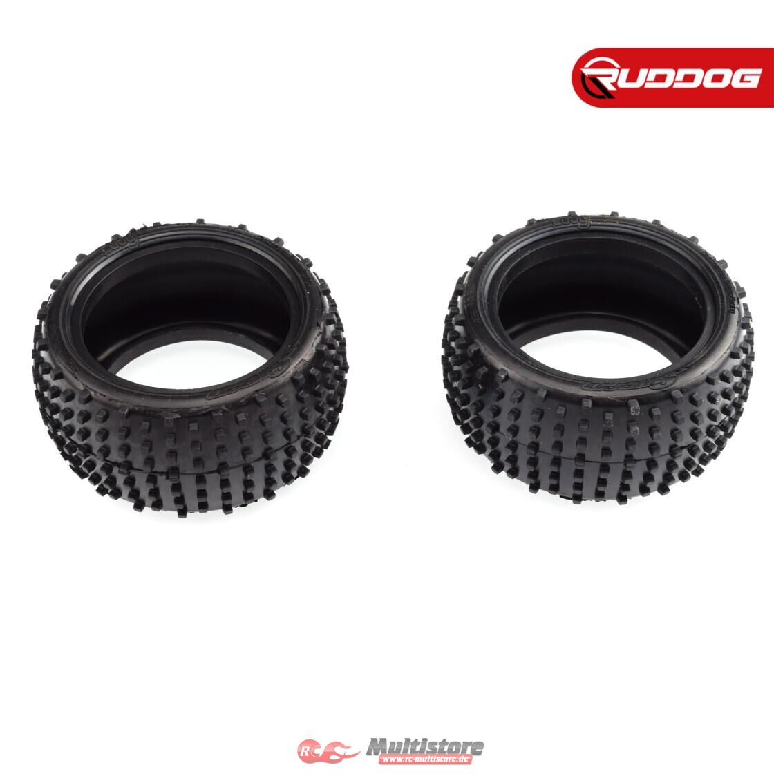 Bild von Sweep CUBY 2wd/4wd Rear Yellow long wear compound (Medium) 1/10 Astro turf / Carpet tires (Only tires) 2pcs / SW-139YN