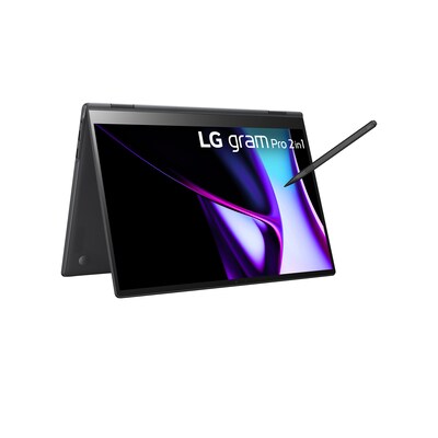Bild von LG Convertible Notebook »Gram Pro 2in1 16" Laptop, OLED-Touchscreen, 16GB RAM, Windows 11 Home,«, 40,6 cm, / 16 Zoll, Intel, Core Ultra 7, ARC, 1000 GB SSD