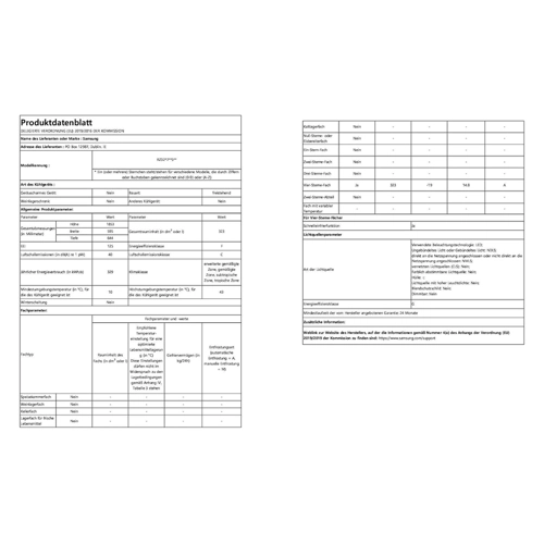 Bild von Samsung RZ32M7005WW/EG Gefrierschrank