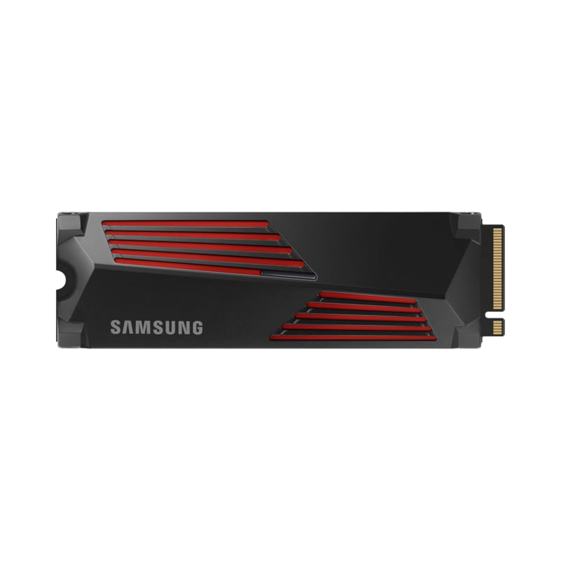 Bild von Samsung 990 PRO Heatsink interne SSD (2TB) 7450 MB/S Lesegeschwindigkeit, 6900 MB/S Schreibgeschwindigkeit, mit Kühlkörper