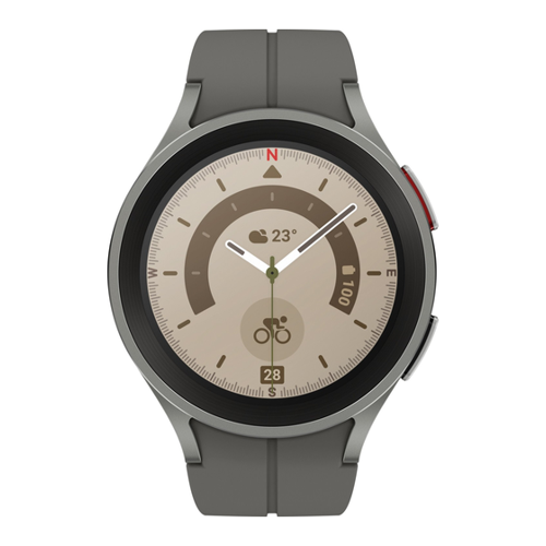 Bild von Samsung SM-R920 Galaxy Watch5 Pro (45mm) Grey Titanium - Sonderposten