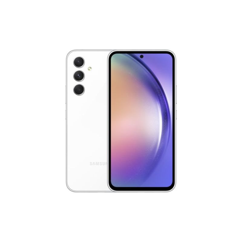 Bild von Samsung Galaxy A54 5G SM-A546B/DS 16,3 cm (6.4 ) Dual-SIM Android 13 USB Typ-C 8 GB 256 GB 5000 mAh Weiß - EU-Version (SM-A546BZWDEUE) - Sonderposten