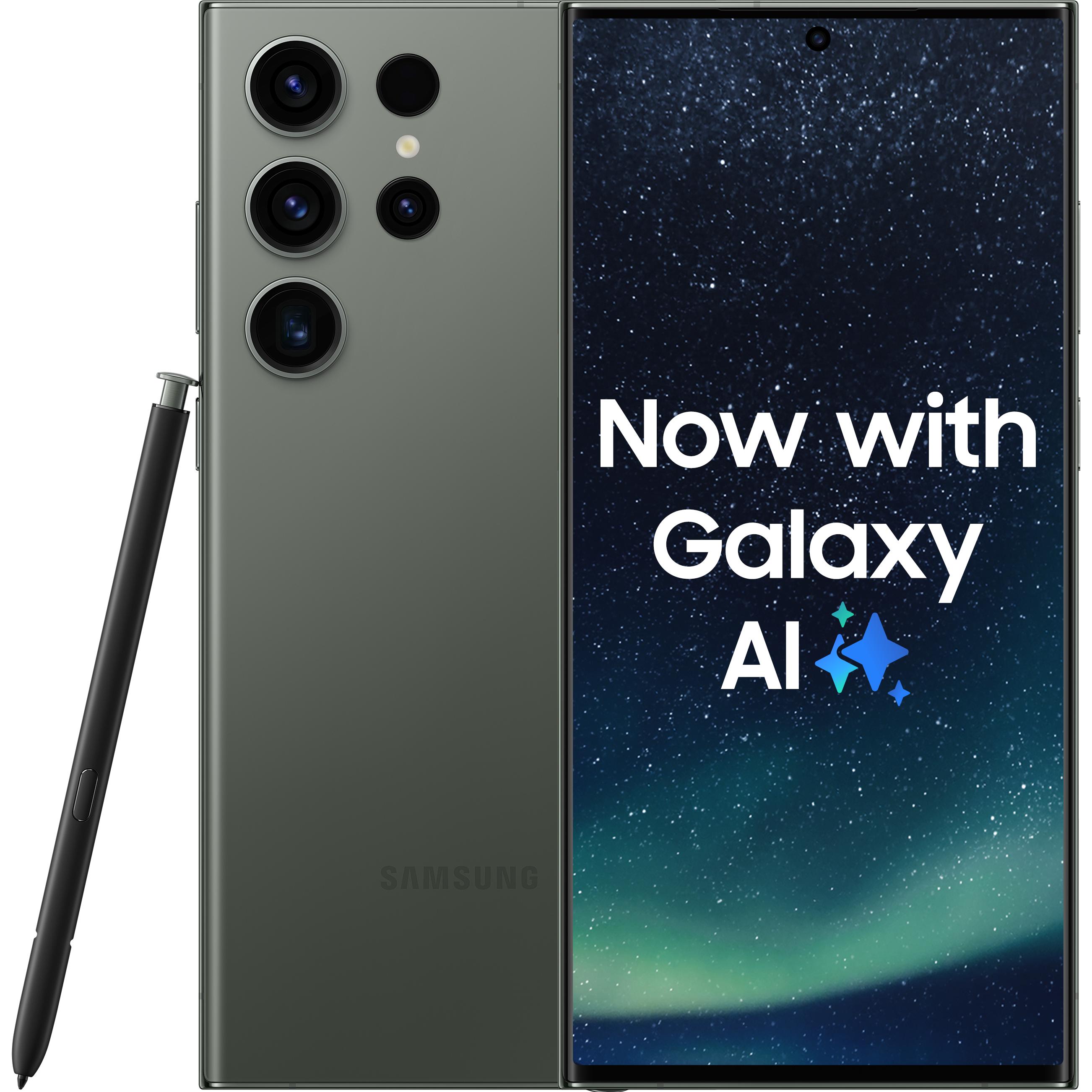 Bild von Samsung Galaxy S23 Ultra (1000 GB, Green, 6.80", SIM + eSIM, 200 Mpx, 5G), Smartphone, Grün