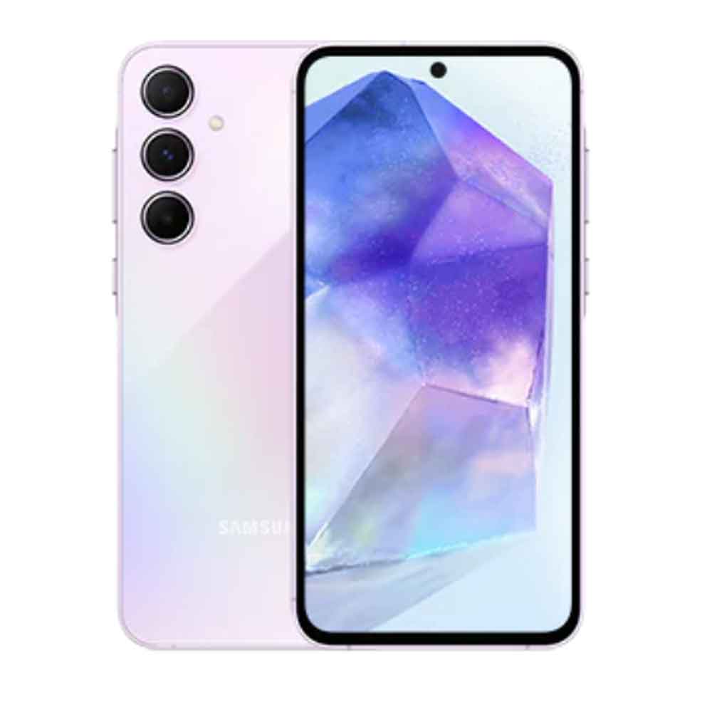 Bild von Samsung GALAXY A55 5G A556B Dual-SIM 128GB Lilac Android 14.0 Smartphone