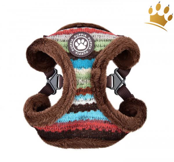 Bild von Puppia Step-In Geschirr Crayon verstellbar Braun