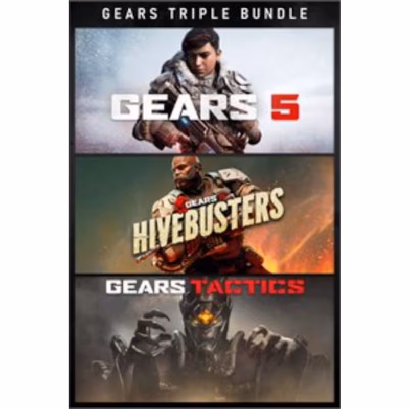 Bild von Gears: Triple Pack Bundle - Gears 5 + Gears: Tactics + Gears 5: Hivebusters (Xbox One/Xbox Series X|S/PC)