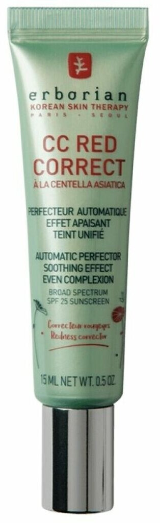 Bild von Erborian CC Red Correct Cr&eacute;me High Definition Skin Perfector SPF25 15 ml