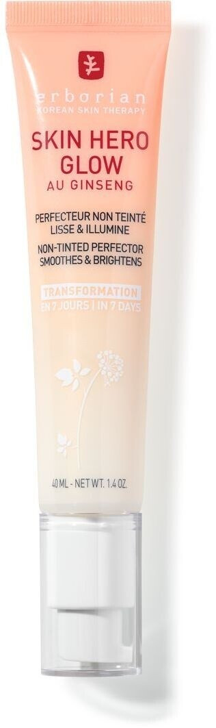 Bild von Erborian - Skin Hero Glow - Nicht Getönter Perfector + Pflege Für Mehr Glow 7 Tage(5) - skin Hero Skin Hero Glow 40ml