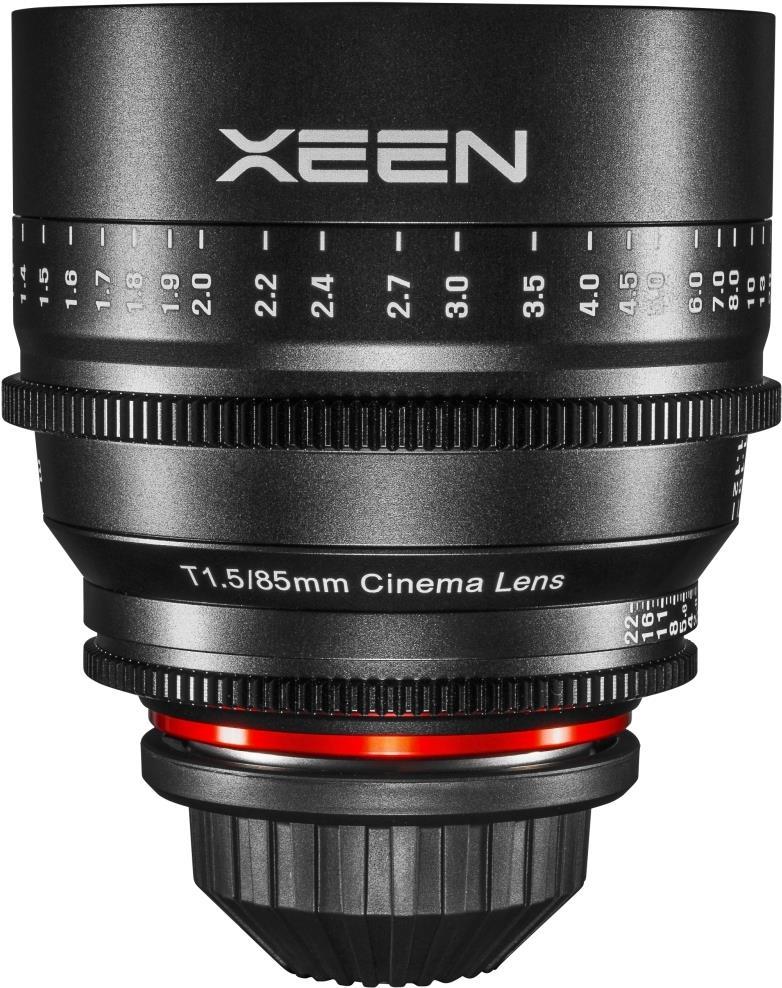 Bild von Samyang XEEN Cinema 85mm T1,5 PL Vollformat Objektiv MF Cine Video Lens für hohe Auflösungen mit Follow Focus Zahnkränze (1021623)