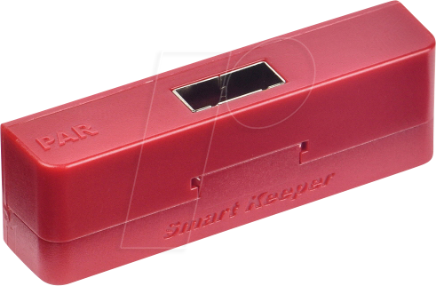 Bild von Smartkeeper Parallel Port Schloss CSK-PL10 1 St. Rot ohne Schlüssel CSK-PL10