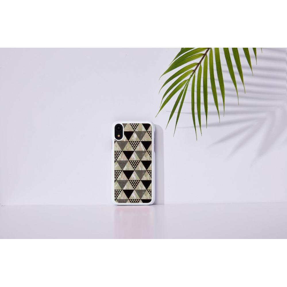 Bild von Ikins SmartPhone case iPhone XR pyramid white (Apple iPhone XR), Smartphone Hülle