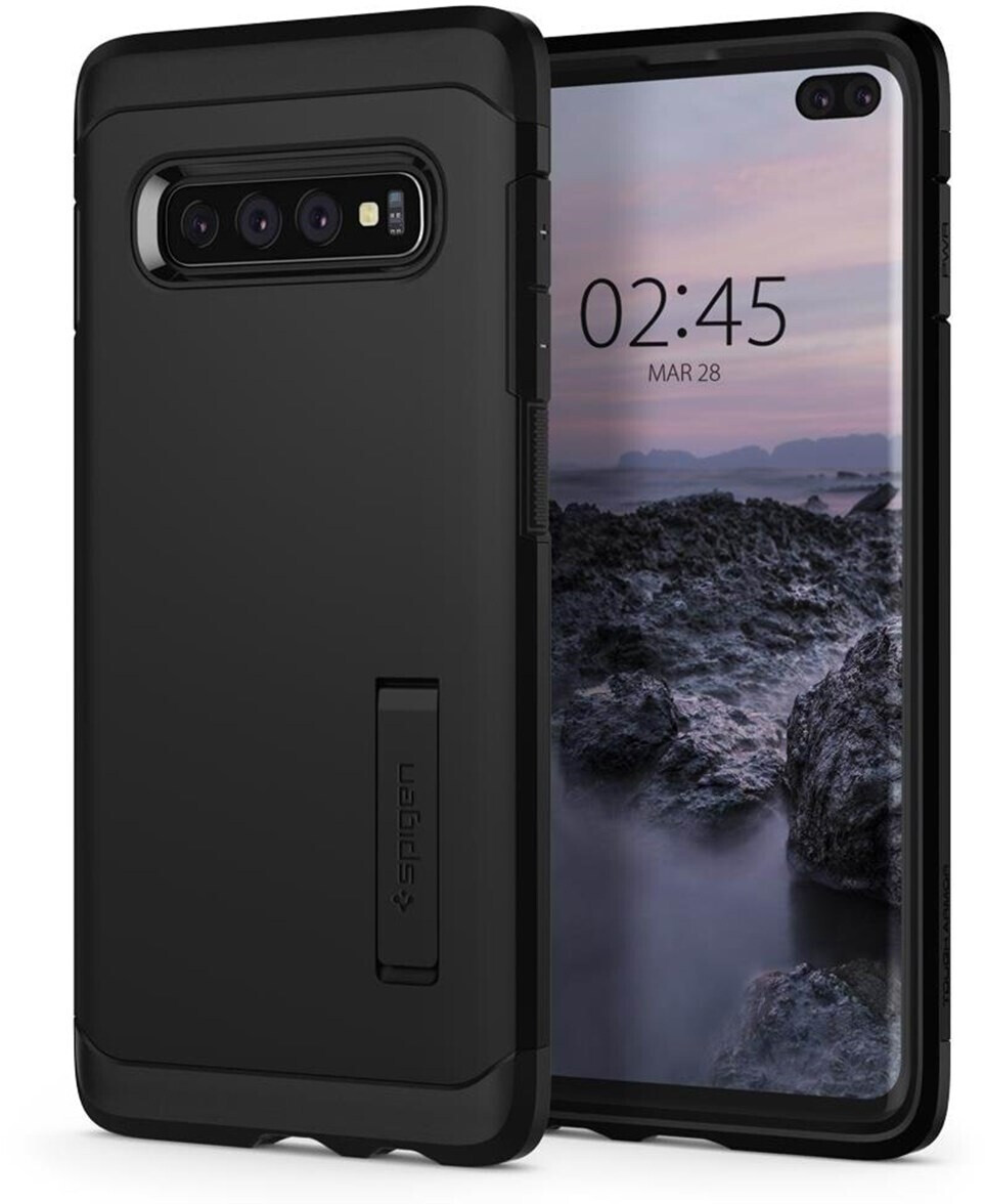 Bild von Spigen Tough Armor Case Schwarz für das Samsung Galaxy S10 Plus Schwarz