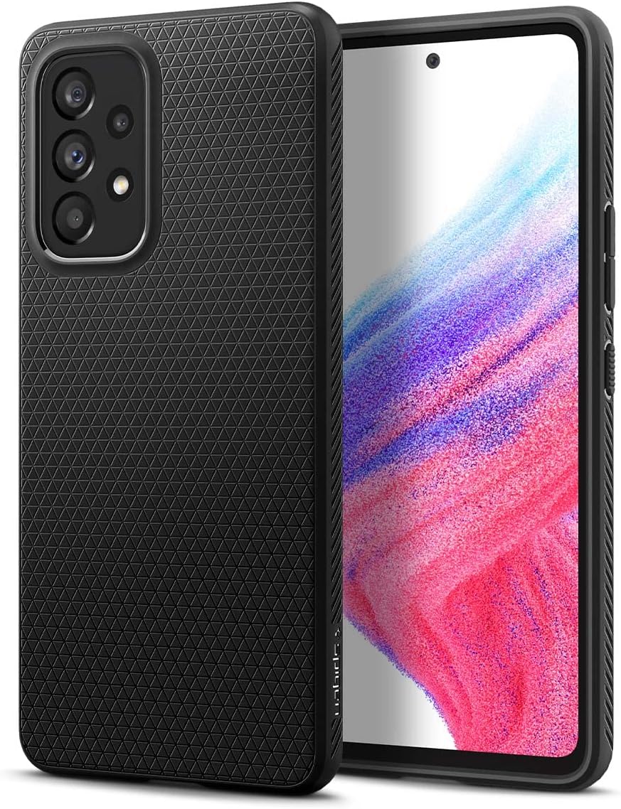 Bild von Spigen Liquid Air Hülle Kompatibel mit Samsung Galaxy A53 5G -Schwarz