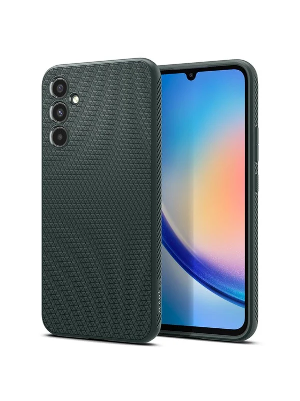 Bild von Spigen Liquid Air Case für A346B Samsung Galaxy A34 - abyss green (Samsung Galaxy A34 5G), Smartphone Hülle, Grün