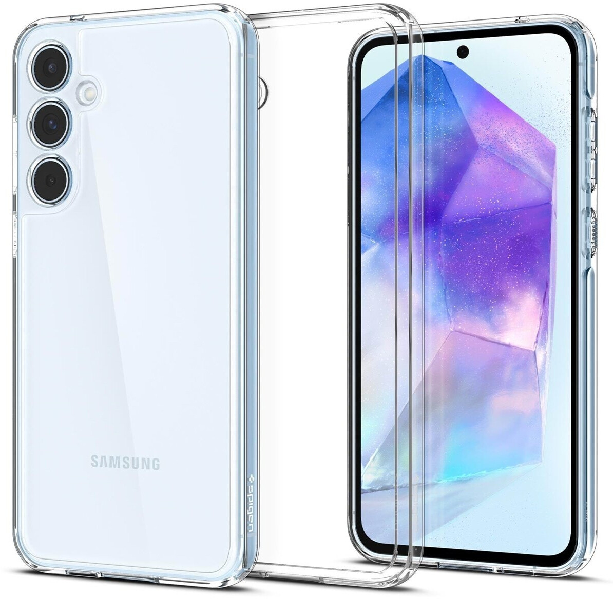 Bild von Spigen Ultra Hybrid Sam A55 5G Przezroczysty/Crystal Clear ACS07528 (Samsung Galaxy A55), Smartphone Hülle, Transparent