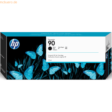 Bild von HP Tinte Large Format schwarz Orig.Nr. C5095A (BK), Druckerpatrone