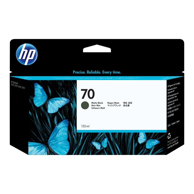 Bild von HP Original 70 Druckerpatrone schwarz matt 130ml (C9448A)