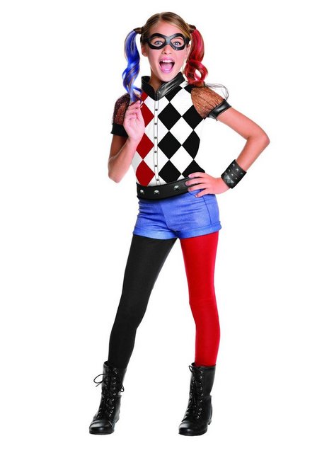 Bild von Rubie´s Kostüm Superhero Harley Quinn, Original Superheldin Kostüm aus 'DC Superhero Girls'