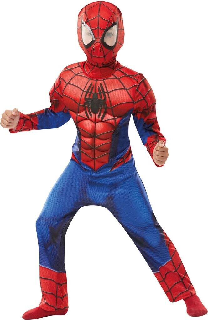 Bild von Metamorph Kostüm Marvel Spider-Man, Hochwertigeres Superhelden-Kostüm mit gepolsterten Muskelpartien