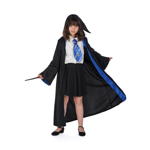 Bild von Offizielles Ravenclaw-Kostüm für Kinder - Harry Potter schwarz-blau-weiß