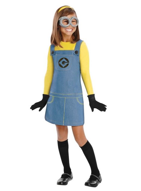 Bild von Rubie´s Kostüm Ich - Einfach unverbesserlich Minion, Minion Kostüm für Mädchen aus dem Animationsspaß “Ich - Einfach