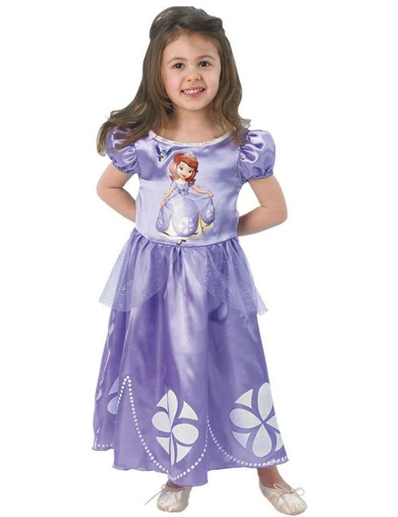 Bild von Rubie´s Kostüm Sofia die Erste Kostüm für Kinder Basic, Prinzessinnenkleid aus der bekannten Disney Animationsserie