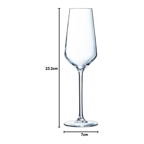 Bild von Chef & Sommelier Gläser-Set, Champagnerglas Distinction, 230 ml