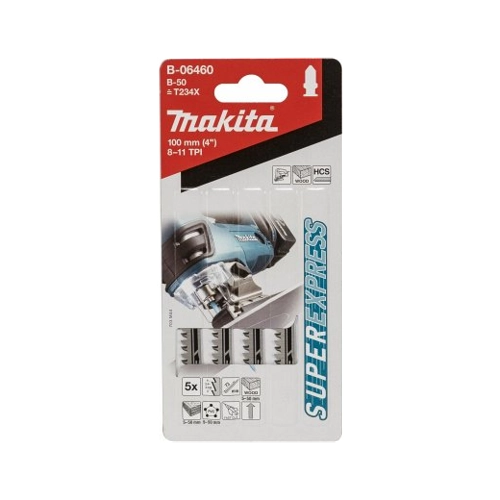 Bild von Makita B-06460 Stichsägeblatt B-50 Holz – 5 Stück