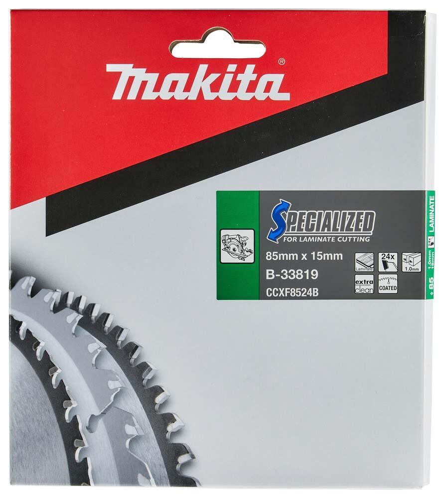 Bild von Makita Werkzeug GmbH Sägeblatt Makita SPECIALIZED Sägeb.85x15x24Z SPECIALIZED Sägeb.85x15x24Z B-33819
