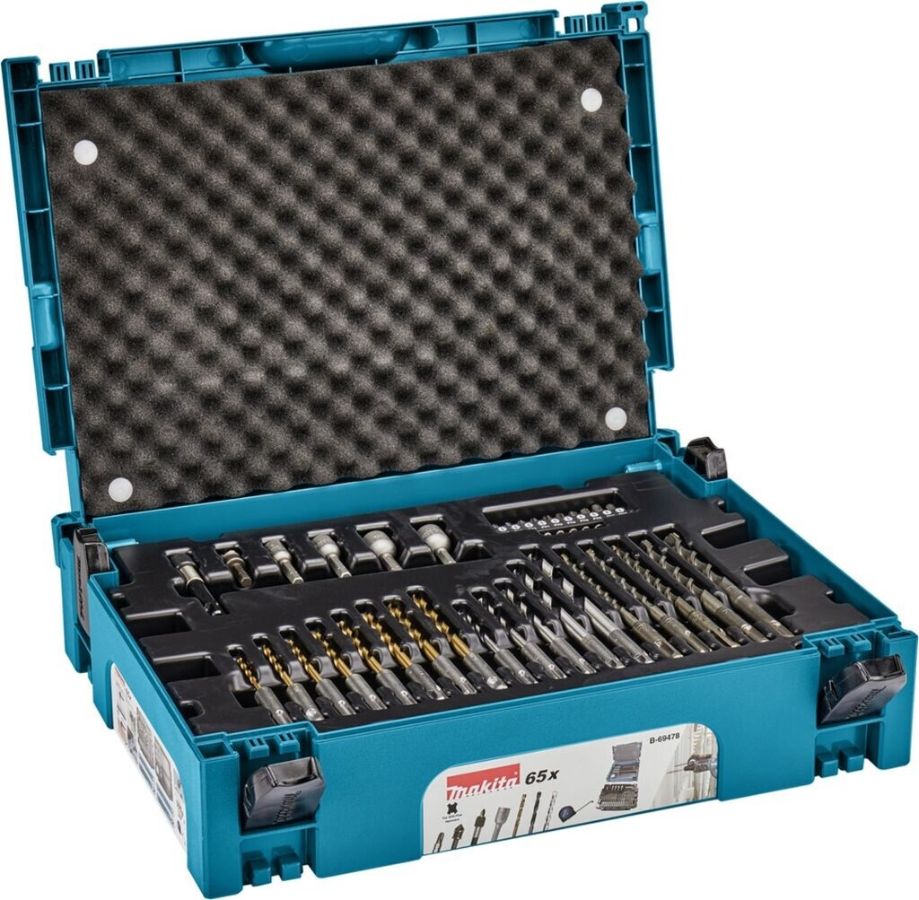 Bild von BOHRER- UND BITSET 65-TEILIG KOFFER B-69478 MAKITA (B-69478)