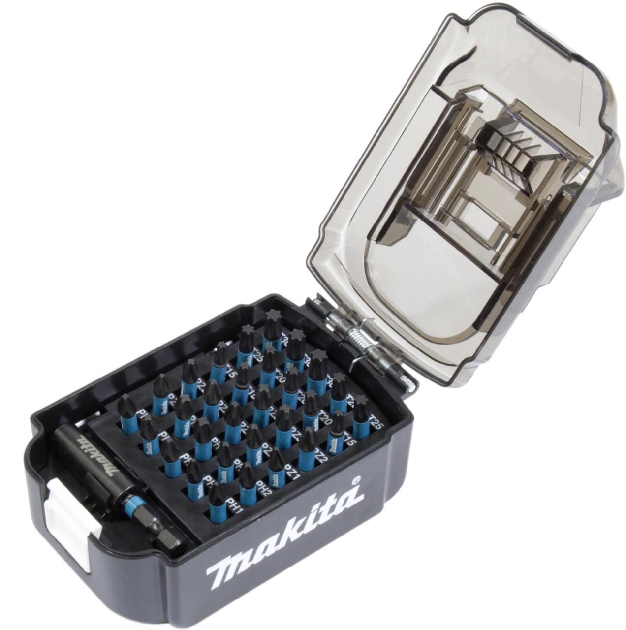 Bild von Makita Impact Black E-03084 Bit-Set Kreuzschlitz Pozidriv, Kreuzschlitz Phillips, Innen-Sechsrund (T