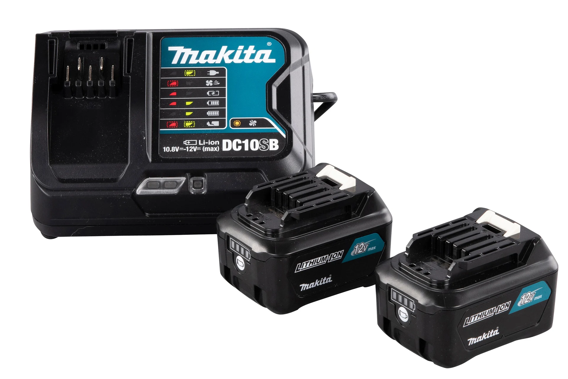 Bild von Makita 191L68-0 Werkzeug-Akku und Ladegerät 12V 4.0Ah Li-Ion
