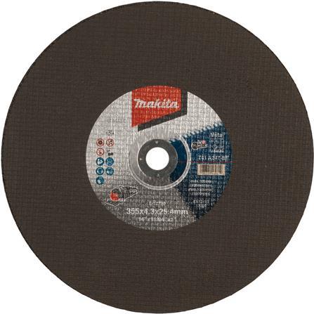 Bild von MAKITA E-12790-5 - Trennscheibe passend für Akku-Trennschleifer (355 x 4,3 x 25,4 mm - Packung mit 5 Stück) (E-12790-5)