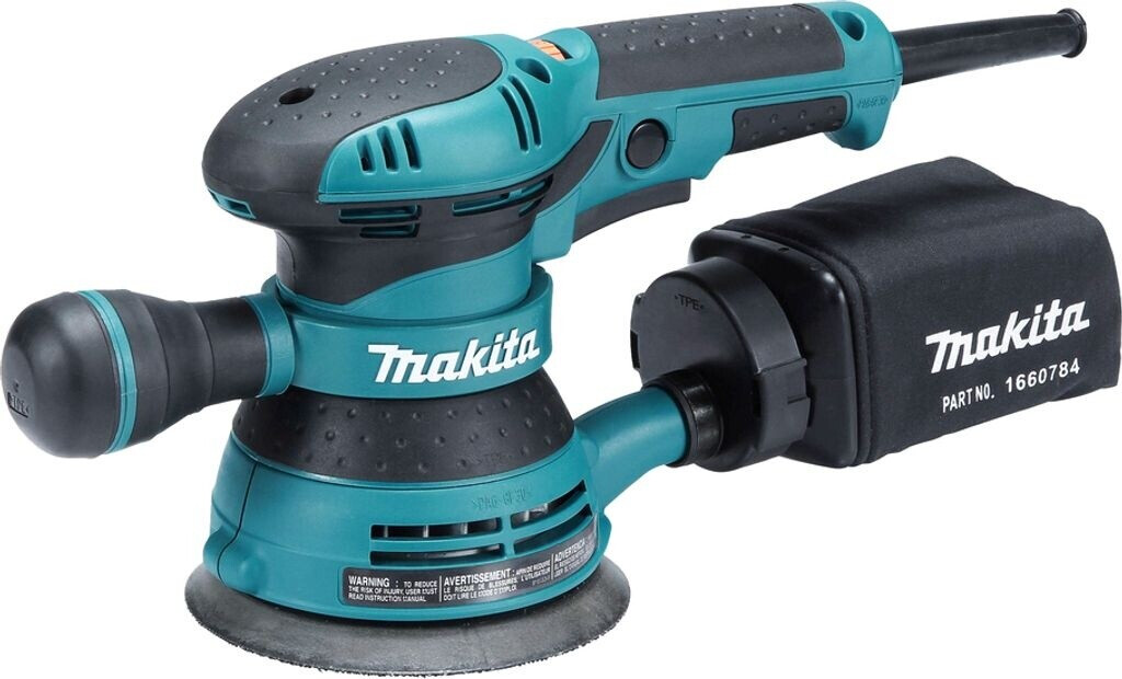 Bild von Makita Exzenterschleifer BO 5041 J Exzenterschleifer / Schleifmaschine 300 W 125 mm + Makpac